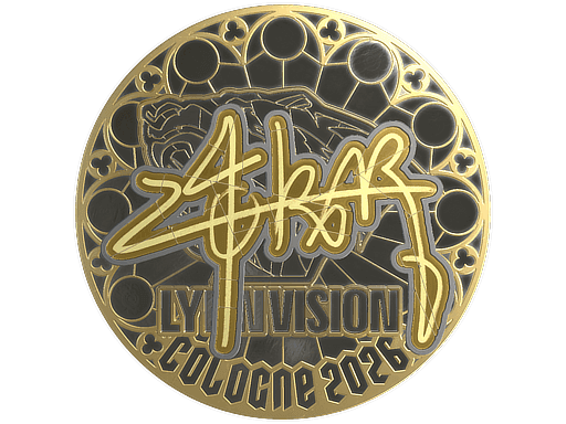 z4KR (Gold) CS2 Sticker