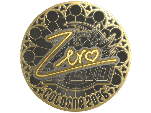 Zero (Gold) CS2 Sticker