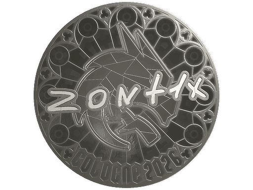 zont1x (Foil) CS2 Sticker