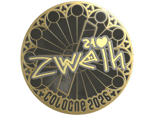 zweih (Gold) CS2 Sticker