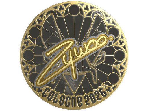 ZywOo (Gold) CS2 Sticker