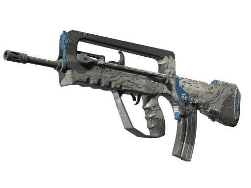 FAMAS Halftone Wash (Souvenir Factory New)
