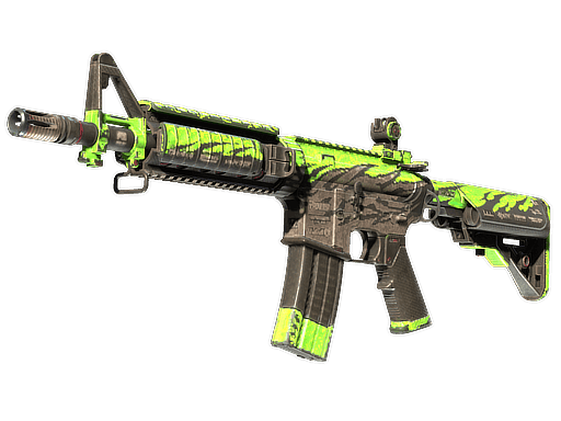 M4A4 Full Throttle (Souvenir Battle Scarred)