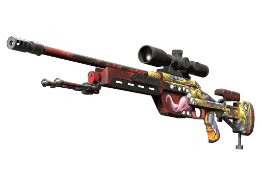 SSG 08 Bloodshot (Souvenir Field-Tested)
