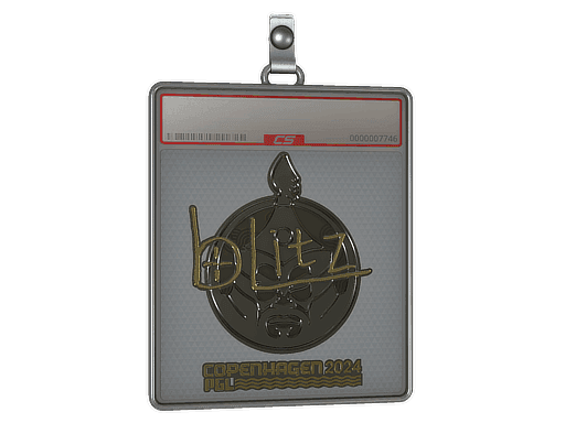 bLitz (Gold) CS2 Sticker