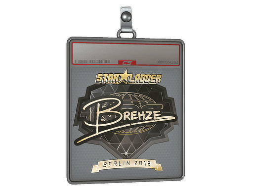 Brehze (Gold) CS2 Sticker