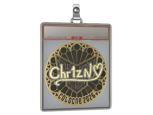 Chr1zN (Gold) CS2 Sticker