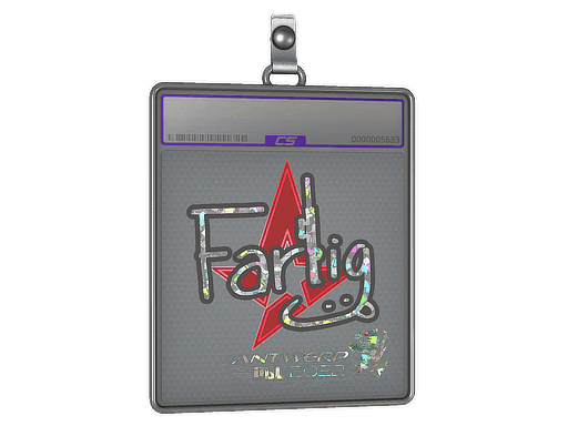Farlig (Glitter) CS2 Sticker