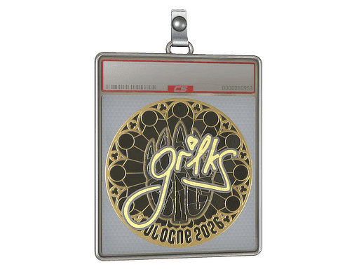 gr1ks (Gold) CS2 Sticker