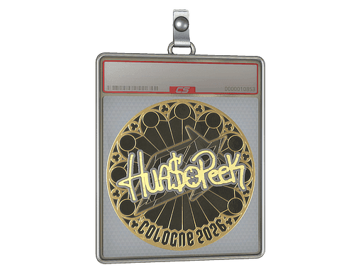 HUASOPEEK (Gold) CS2 Sticker