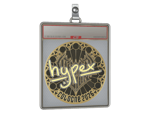 hypex (Gold) CS2 Sticker