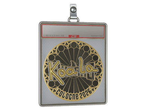 koala (Gold) CS2 Sticker