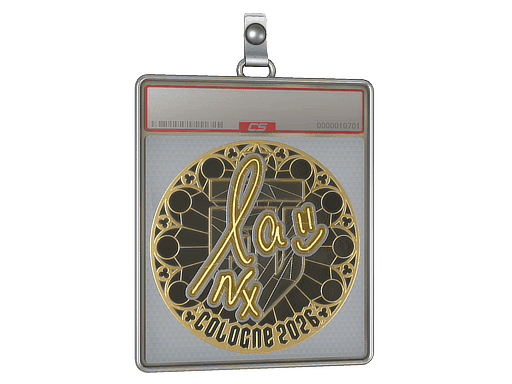 lauNX (Gold) CS2 Sticker