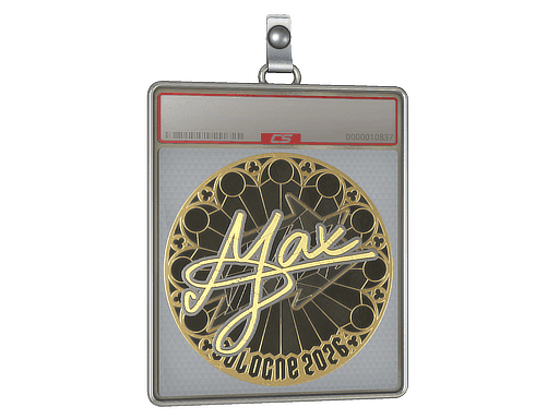 max (Gold) CS2 Sticker