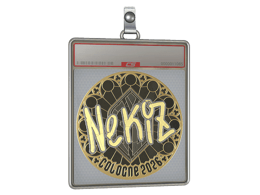 NEKiZ (Gold) CS2 Sticker