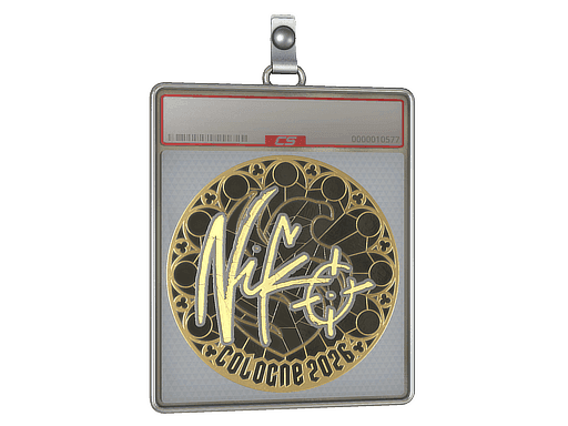 NiKo (Gold) CS2 Sticker