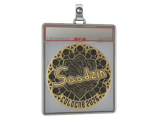 saadzin (Gold) CS2 Sticker