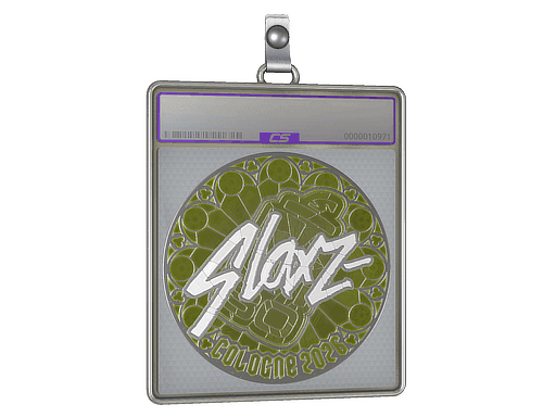 slaxz- (Foil) CS2 Sticker