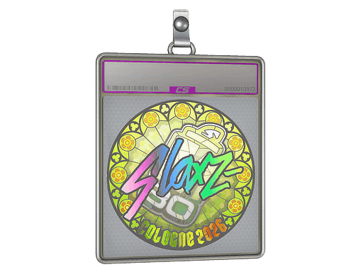 slaxz- (Holo) CS2 Sticker