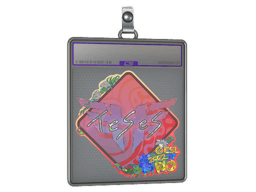 TeSeS (Glitter) CS2 Sticker