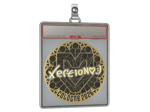 xertioN (Gold) CS2 Sticker