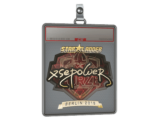xsepower (Gold) CS2 Sticker