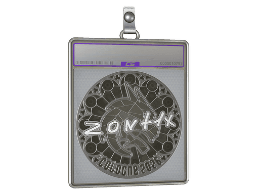 zont1x (Foil) CS2 Sticker