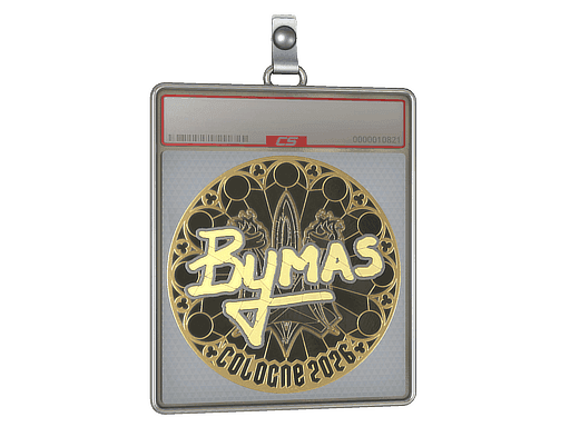 Bymas (Gold) CS2 Sticker