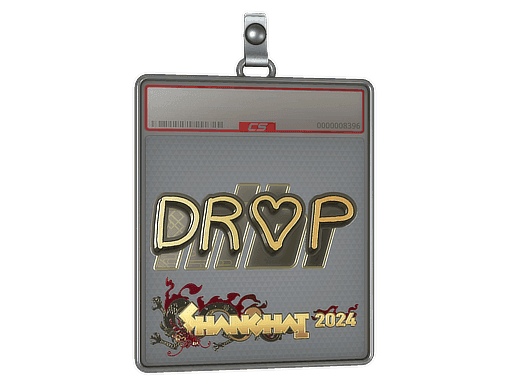 drop (Gold) CS2 Sticker