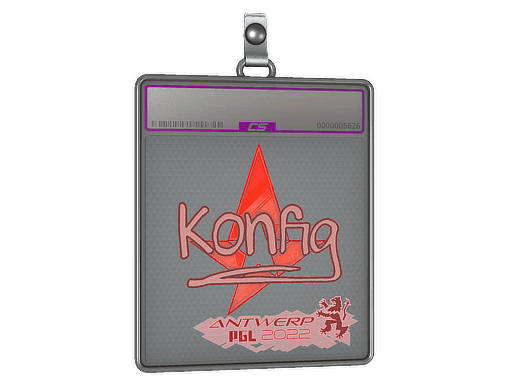 k0nfig (Holo) CS2 Sticker
