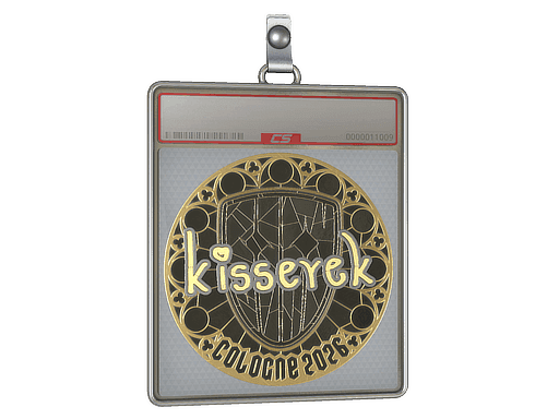 kisserek (Gold) CS2 Sticker