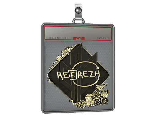 refrezh (Gold) CS2 Sticker