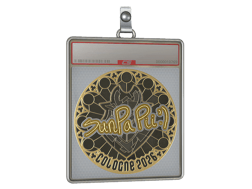 SunPayus (Gold) CS2 Sticker