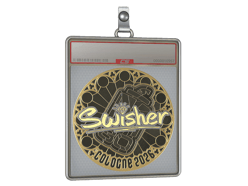 Swisher (Gold) CS2 Sticker