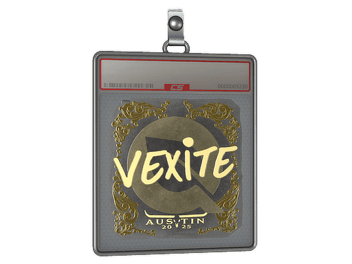vexite (Gold) CS2 Sticker