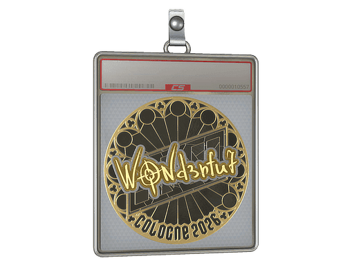 w0nderful (Gold) CS2 Sticker