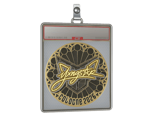 yxngstxr (Gold) CS2 Sticker