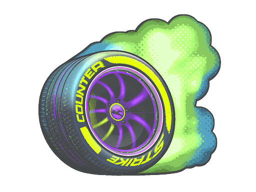 Burnout (Lenticular) CS2 Sticker