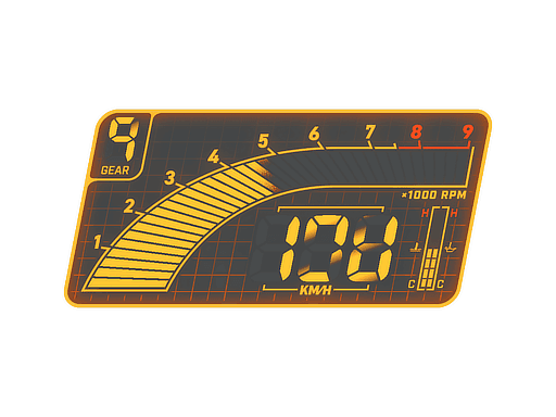 Digital Dashboard (Lenticular) CS2 Sticker