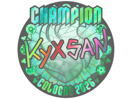kyxsan (Holo, Champion) CS2 Sticker