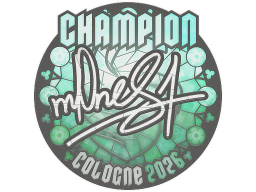 m0NESY (Champion) CS2 Sticker