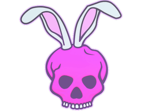 Skull Bunny CS2 Sticker