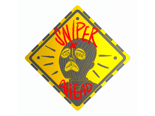 Sniper Ahead (Foil) CS2 Sticker