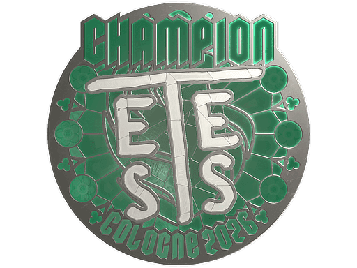 TeSeS (Foil, Champion) CS2 Sticker