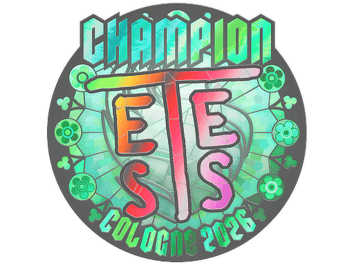 TeSeS (Holo, Champion) CS2 Sticker