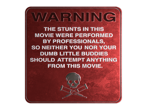 WARNING (Foil) CS2 Sticker