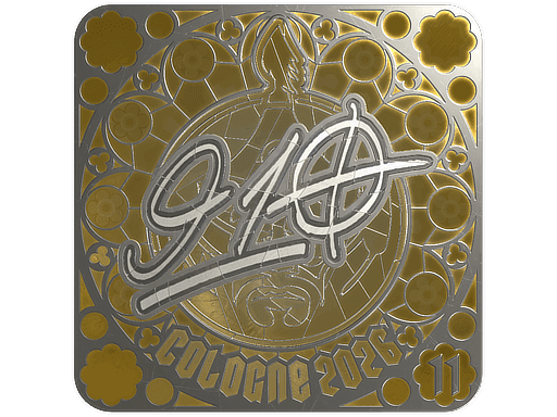 910 (Foil, Ranked) CS2 Sticker