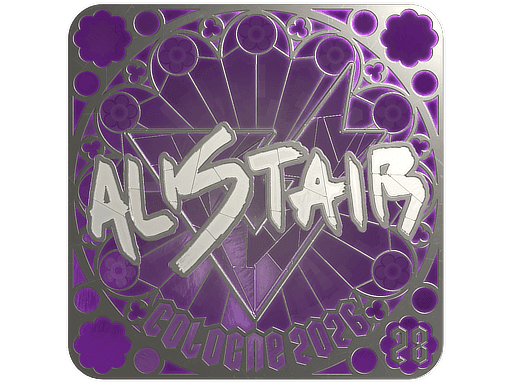 aliStair (Foil, Ranked) CS2 Sticker
