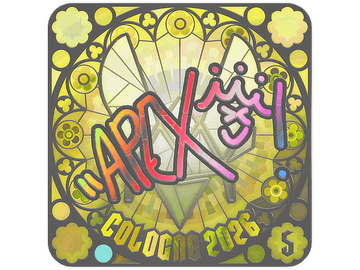 apEX (Holo, Ranked) CS2 Sticker