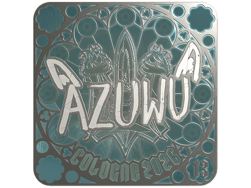 AZUWU (Foil, Ranked) CS2 Sticker